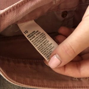 American Eagle Blush Pink Shorts